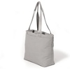 image:imageBaggallini Swift Tote Bag for Women  Lightweight 12x16 Nylon Zipped Travel Carry On Bag wLuggage SleeveBlite Silver Sand