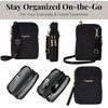 image:imageBaggallini The New Classic Collection Take Two RFID Bryant CrossbodyBlack With Gold Hardware