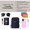 image:imageBaggallini The New Classic Collection Take Two RFID Bryant CrossbodyFrench Navy Quilt With Chain