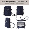 image:imageBaggallini The New Classic Collection Take Two RFID Bryant CrossbodyFrench Navy Quilt With Chain