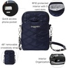 image:imageBaggallini The New Classic Collection Take Two RFID Bryant CrossbodyFrench Navy Quilt With Chain