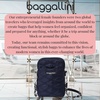 image:imageBaggallini The New Classic Collection Take Two RFID Bryant CrossbodyFrench Navy Quilt With Chain