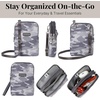image:imageBaggallini The New Classic Collection Take Two RFID Bryant CrossbodyGrey Camo Print