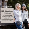 image:imageBaggallini The New Classic Collection Take Two RFID Bryant CrossbodyGunmetal Metallic Cheetah With Chain