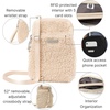 image:imageBaggallini The New Classic Collection Take Two RFID Bryant CrossbodyLight Beige Faux Shearling
