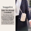 image:imageBaggallini The New Classic Collection Take Two RFID Bryant CrossbodyLight Beige Faux Shearling