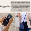 image:imageBaggallini The New Classic Collection Take Two RFID Bryant CrossbodyMidnight Blossom Print