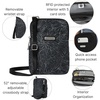image:imageBaggallini The New Classic Collection Take Two RFID Bryant CrossbodyMidnight Blossom Print