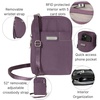 image:imageBaggallini The New Classic Collection Take Two RFID Bryant CrossbodyMisty Purple