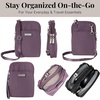 image:imageBaggallini The New Classic Collection Take Two RFID Bryant CrossbodyMisty Purple