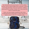 image:imageBaggallini The New Classic Collection Take Two RFID Bryant CrossbodyNavy Onyx Watercolor Quilt With Chain