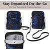 image:imageBaggallini The New Classic Collection Take Two RFID Bryant CrossbodyNavy Onyx Watercolor Quilt With Chain