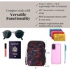 image:imageBaggallini The New Classic Collection Take Two RFID Bryant CrossbodyRed Onyx Watercolor Quilt With Chain