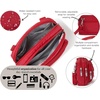 image:imageBaggallini Triple Zip Small Crossbody Bag for Women  Lightweight Convertible Fanny Pack Belt BagApple