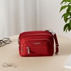 image:imageBaggallini Triple Zip Small Crossbody Bag for Women  Lightweight Convertible Fanny Pack Belt BagApple