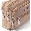 image:imageBaggallini Triple Zip Small Crossbody Bag for Women  Lightweight Convertible Fanny Pack Belt BagBeach