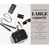 image:imageBaggallini Triple Zip Small Crossbody Bag for Women  Lightweight Convertible Fanny Pack Belt BagBlack Cheetah
