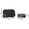 image:imageBaggallini Triple Zip Small Crossbody Bag for Women  Lightweight Convertible Fanny Pack Belt BagBlack Cheetah