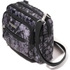 image:imageBaggallini Triple Zip Small Crossbody Bag for Women  Lightweight Convertible Fanny Pack Belt BagBlack Hydrangea