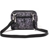 image:imageBaggallini Triple Zip Small Crossbody Bag for Women  Lightweight Convertible Fanny Pack Belt BagBlack Hydrangea
