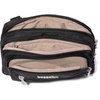 image:imageBaggallini Triple Zip Small Crossbody Bag for Women  Lightweight Convertible Fanny Pack Belt BagBlack With Sand Lining