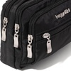 image:imageBaggallini Triple Zip Small Crossbody Bag for Women  Lightweight Convertible Fanny Pack Belt BagBlack With Sand Lining