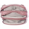 image:imageBaggallini Triple Zip Small Crossbody Bag for Women  Lightweight Convertible Fanny Pack Belt BagDusty Mauve