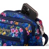 image:imageBaggallini Triple Zip Small Crossbody Bag for Women  Lightweight Convertible Fanny Pack Belt BagFlower Market