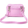 image:imageBaggallini Triple Zip Small Crossbody Bag for Women  Lightweight Convertible Fanny Pack Belt BagHibiscus Pink