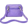 image:imageBaggallini Triple Zip Small Crossbody Bag for Women  Lightweight Convertible Fanny Pack Belt BagLavender Surf