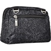 image:imageBaggallini Triple Zip Small Crossbody Bag for Women  Lightweight Convertible Fanny Pack Belt BagMidnight Blossom Print