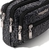 image:imageBaggallini Triple Zip Small Crossbody Bag for Women  Lightweight Convertible Fanny Pack Belt BagMidnight Blossom Print