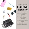 image:imageBaggallini Triple Zip Small Crossbody Bag for Women  Lightweight Convertible Fanny Pack Belt BagMidnight Blossom Print