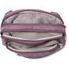 image:imageBaggallini Triple Zip Small Crossbody Bag for Women  Lightweight Convertible Fanny Pack Belt BagMisty Purple