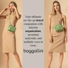 image:imageBaggallini Triple Zip Small Crossbody Bag for Women  Lightweight Convertible Fanny Pack Belt BagMoss