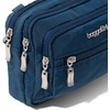 image:imageBaggallini Triple Zip Small Crossbody Bag for Women  Lightweight Convertible Fanny Pack Belt BagPacific