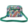 image:imageBaggallini Triple Zip Small Crossbody Bag for Women  Lightweight Convertible Fanny Pack Belt BagParadise Print
