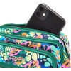 image:imageBaggallini Triple Zip Small Crossbody Bag for Women  Lightweight Convertible Fanny Pack Belt BagParadise Print