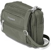 image:imageBaggallini Triple Zip Small Crossbody Bag for Women  Lightweight Convertible Fanny Pack Belt BagThyme