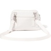 image:imageBaggallini Triple Zip Small Crossbody Bag for Women  Lightweight Convertible Fanny Pack Belt BagWhite