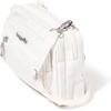 image:imageBaggallini Triple Zip Small Crossbody Bag for Women  Lightweight Convertible Fanny Pack Belt BagWhite