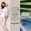 image:imageBaggallini Triple Zip Small Crossbody Bag for Women  Lightweight Convertible Fanny Pack Belt BagWoodrose