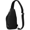 image:imageBaggallini Womens Central Park Sling 12x7 Crossbody Bag WConvertible Adjustable Shoulder StrapBlack