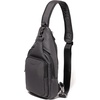 image:imageBaggallini Womens Central Park Sling 12x7 Crossbody Bag WConvertible Adjustable Shoulder StrapBlack Puff