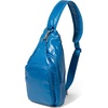 image:imageBaggallini Womens Central Park Sling 12x7 Crossbody Bag WConvertible Adjustable Shoulder StrapCerulean Gloss Ripstop