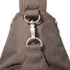 image:imageBaggallini Womens Central Park Sling 12x7 Crossbody Bag WConvertible Adjustable Shoulder StrapDark Umber Heritage