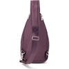 image:imageBaggallini Womens Central Park Sling 12x7 Crossbody Bag WConvertible Adjustable Shoulder StrapPlum Heritage