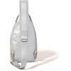 image:imageBaggallini Womens Central Park Sling 12x7 Crossbody Bag WConvertible Adjustable Shoulder StrapSilver Metallic
