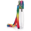 image:imageBaggallini Womens Clear Explorer CrossbodyClear Rainbow Pride