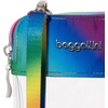 image:imageBaggallini Womens Clear Explorer CrossbodyClear Rainbow Pride